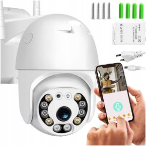 Kamera IP wewnętrzna zewnętrzna ARSA GO CZUJNIK RUCHU LAMPKA APLIKACJA 2MPX 2