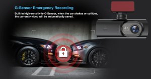 KAMERA SAMOCHODOWA WIDEOREJESTRATOR REJESTRATOR JAZDY COFANIA WIDEO HD FULL 10