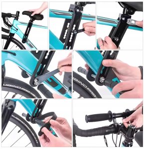 Child Bicycle Seat WILDMAN C1 for frame black 6