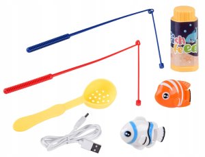 Interaktywne Akwarium + magnetyczne rybki ZA4367 5