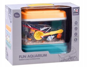 Interaktywne Akwarium + magnetyczne rybki ZA4367 7