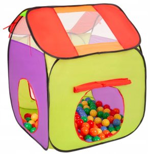 Ender NAMIOT ZESTAW 3W1 DOMEK TUNEL DLA DZIECI DO ZABAWY DO OGRODU TIPI WIGWAM 5