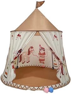 Ender TIPI NAMIOT INDIAŃSKI DLA DZIECI TEEPEE DO DOMU POKOJU OGRODU WIGWAM DOMEK 2