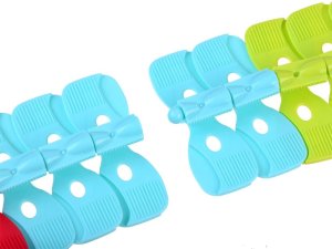 Kolorowy giętki tor 184 ele autko trasa 4m ZA4379 12