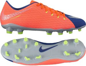 Nike Buty piłkarskie Hypervenom Phelon III FG niebiesko-pomarańczowe r. 40 1/2 (852556 409) 1