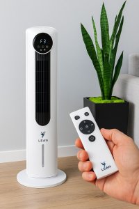 Wentylator Kolumnowy Wodny Podłogowy Jonizacja Oscylacja Wwyświetlac PILOT 4