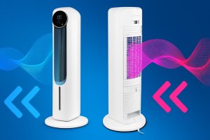 Wentylator Kolumnowy Wodny Podłogowy Jonizacja Oscylacja Wwyświetlac PILOT 6