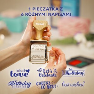 Trodat Stempel z hasłami Birthday 3