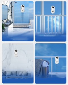 AUTOMATYCZNY ROBOT DO MYCIA OKIEN - 5600KPA, DO SZYB I LUSTER, INTELIGENTNY 5