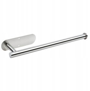 Wieszak na ręcznik papierowy stalowy srebrny 4