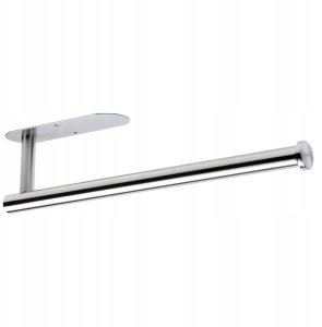 Wieszak na ręcznik papierowy stalowy srebrny 10