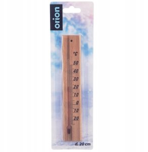 Termometr uniwersalny drewniany 20 cm 6