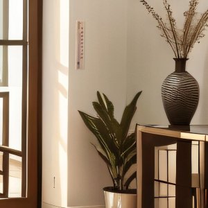 Termometr uniwersalny drewniany 20 cm 8