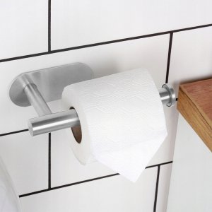 Vilde Uchwyt na papier toaletowy stalowy srebrny 3