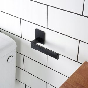 Vilde Uchwyt na papier toaletowy czarny 16,5 cm 4