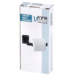 Vilde Uchwyt na papier toaletowy czarny 16,5 cm 7