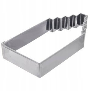 Brikmann Wykrawacz do ciastek stalowy domek 12 cm 4