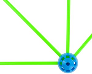 TG67712 KLOCKI KONSTRUKCYJNE SŁOMKI do BUDOWANIA NAMIOTU BAZY wytrzymałe patyczki 11