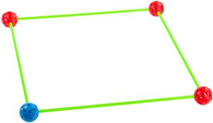 TG67712 KLOCKI KONSTRUKCYJNE SŁOMKI do BUDOWANIA NAMIOTU BAZY wytrzymałe patyczki 12