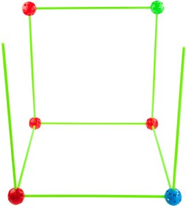 TG67712 KLOCKI KONSTRUKCYJNE SŁOMKI do BUDOWANIA NAMIOTU BAZY wytrzymałe patyczki 13