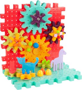 TG59945 ZESTAW KLOCKI KONSTRUKCYJNE RUCHOME ZĘBATKI 268 ELEMENTÓW EDUKACYJNE 2