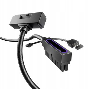 AsiaHorse ATX24 - ATX24, 0.3m, Czarny (Hydrus-24pin) 4