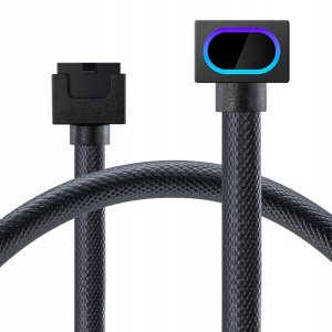 AsiaHorse 12VHPWR - 12VHPWR, 0.5m, Czarny (Hydrus-16pin-Model B black) 3