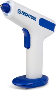 PISTOLET DO KLEJU NA GORĄCO 35 W + KLEJ WKŁADY 7 MM AKUMULATOROWY TECHTOOL 10