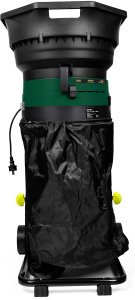 MaPower ROZDRABNIACZ DO LIŚCI MULCZER ROZDRABNIARKA ELEKTRYCZNY DUŻY ZBIORNIK 1800W 4
