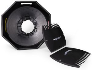 ROZDRABNIACZ DO LIŚCI MULCZER ROZDRABNIARKA ELEKTRYCZNY DUŻY ZBIORNIK 1800W 6