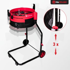 ROZDRABNIACZ DO LIŚCI MULCZER ROZDRABNIARKA ELEKTRYCZNY DUŻY ZBIORNIK 1800W 8