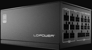 Netzteil ATX 3.1 LC-Power 1200W/135mm 80+ Platinum Full Modular, Retail, 130mm Lüfter 2
