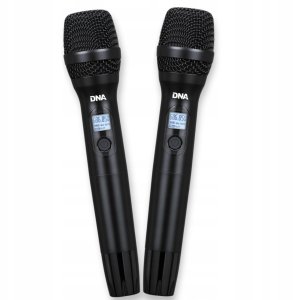 Mikrofon DNA XMIC 2 zestaw bezprzewodowy 2x mikrofon doręcz 12
