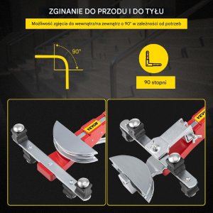 Ręczna Giętarka hydrauliczna do rur 6-22mm 2
