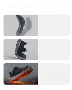 Buty Robocze Ochronne Męskie Półbuty BHP Wodoodporne Antypoślizgowe 47 5