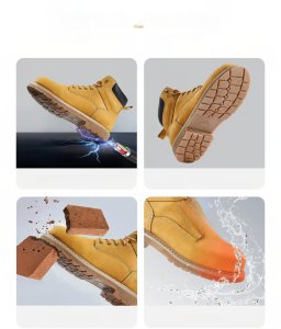 Buty robocze ochronne trzewiki BHP rozmiar 44 wodoodporne antypoślizgowe 2