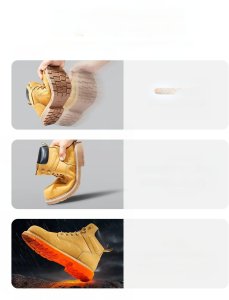 Buty robocze ochronne trzewiki BHP rozmiar 44 wodoodporne antypoślizgowe 4