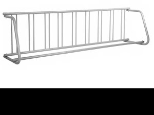 Stojak na rowery 9 szt. stalowy 283 cm mocna podstawa garaż ogród 3