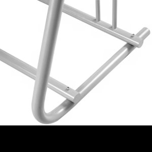 Stojak na rowery 9 szt. stalowy 283 cm mocna podstawa garaż ogród 4