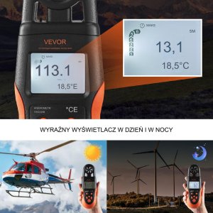 Anemometr miernik wiatru Bluetooth do 125 km 3