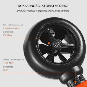 Anemometr miernik wiatru do 110 km 2