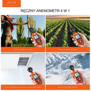 Anemometr miernik wiatru do 110 km 7