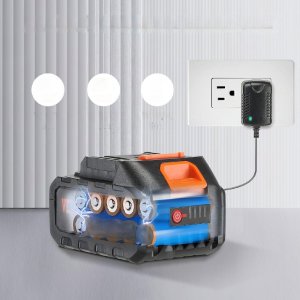 Myjka ciśnieniowa mocna bezprzewodowa akumulatorowa 21V 220W 40BAR 11