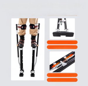 Szczudła murarskie regulowane 61-102cm aluminiowe do malowania tynkowania 6