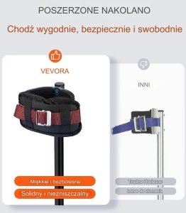 Szczudła murarskie regulowane 61-102cm aluminiowe do malowania tynkowania 9