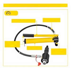 Rozpierak do Rur Wydechowych Hydrauliczny 41-108 mm 12