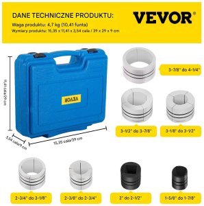 Rozpierak do Rur Wydechowych Hydrauliczny 41-108 mm 2