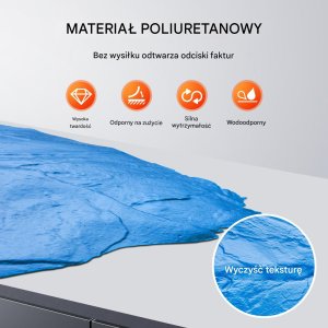 Verk Zestaw matryc do odciskania wzorów w betonie 4 sztuki (91 x 46 cm) 4