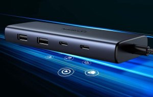 HUB USB Ugreen CM498 1x USB-C PD 2x USB-C  + 2x USB-A 3.2 Gen2 (45379) 5
