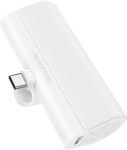 Outdoor battery Power Bank Borofone BJ35 USB-C 5000mAh white 5